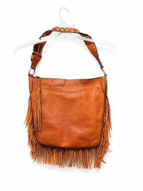 Coach Soho Large Fringe Kiki Hobo Bag with Braided Strap